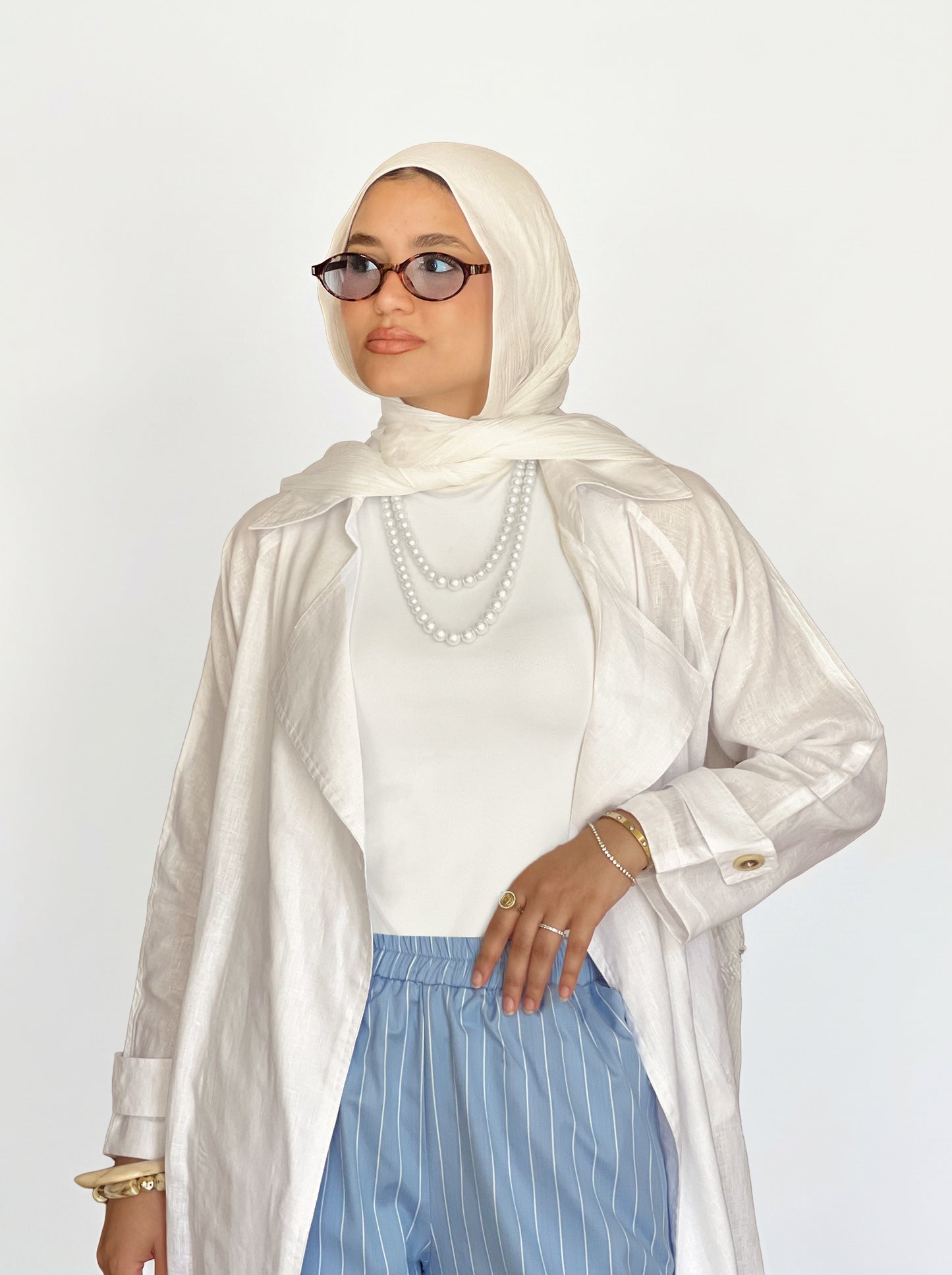 بنطلون مخطط