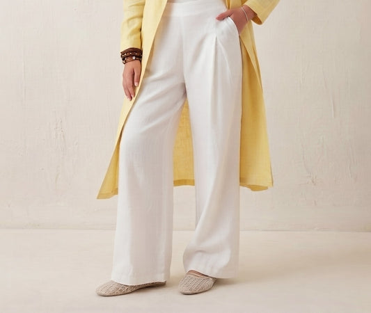 White Linen Pants